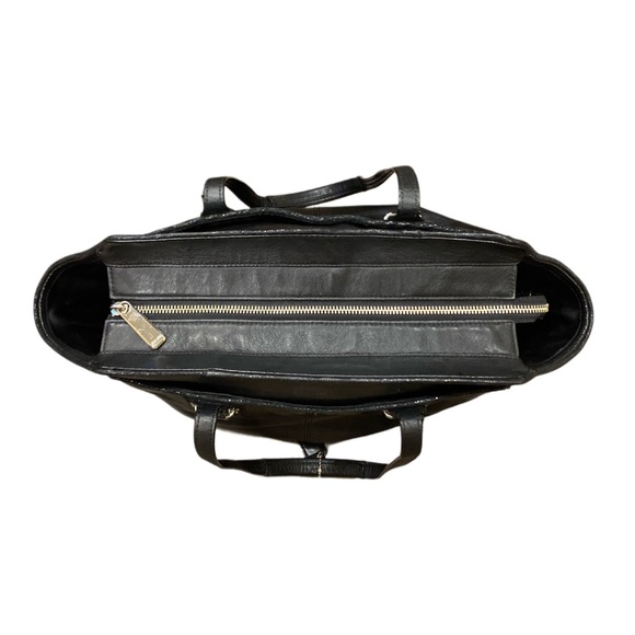 🔥 SALE 🔥 COACH TAYLOR LEATHER NORTH/SOUTH TOTE - F25941 - Picture 6 of 15